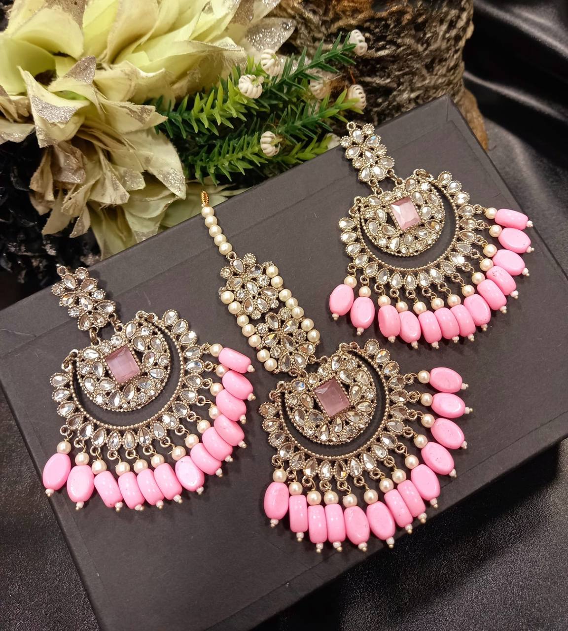 Earrings Bala Tikka Set