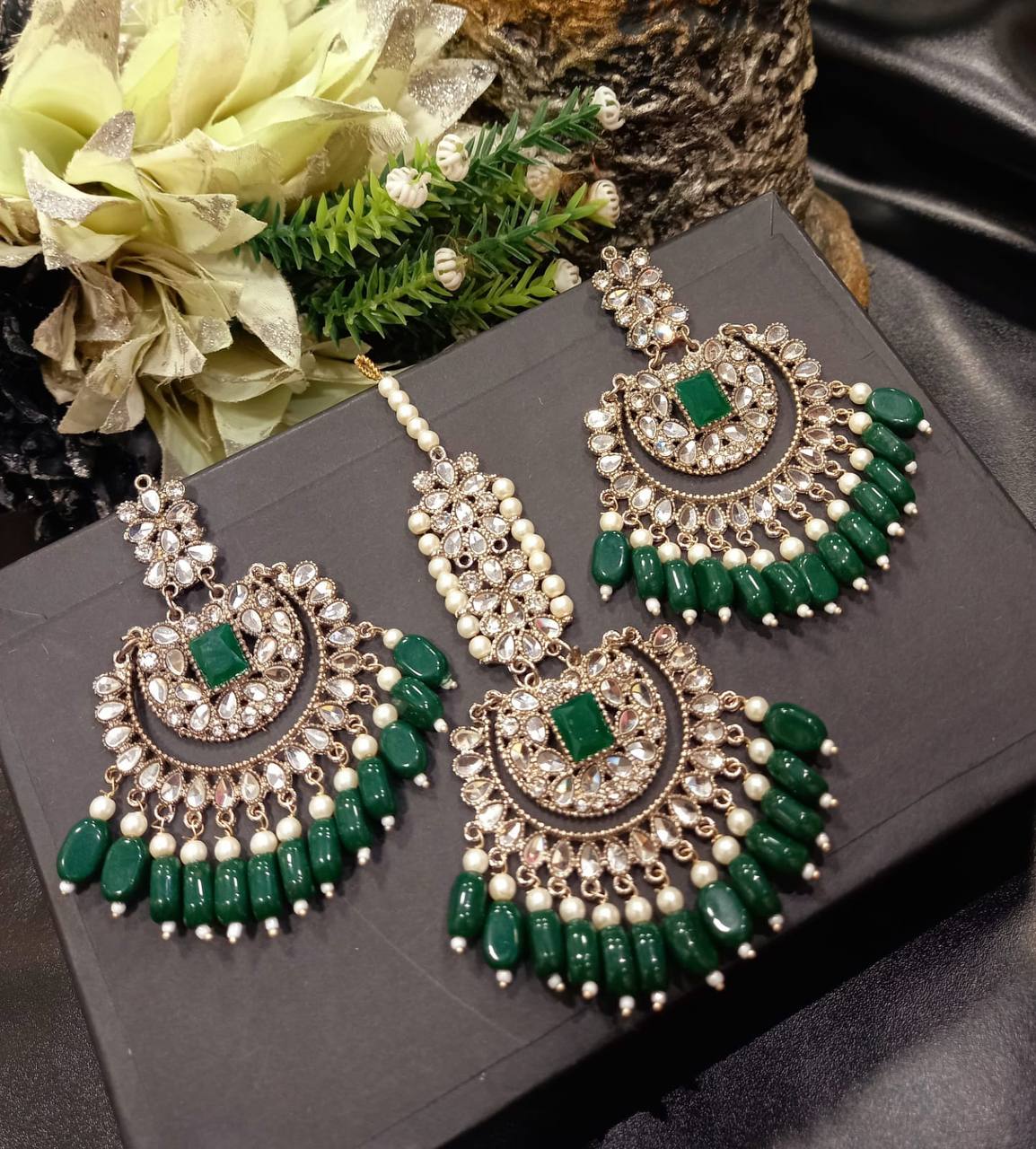 Earrings Bala Tikka Set