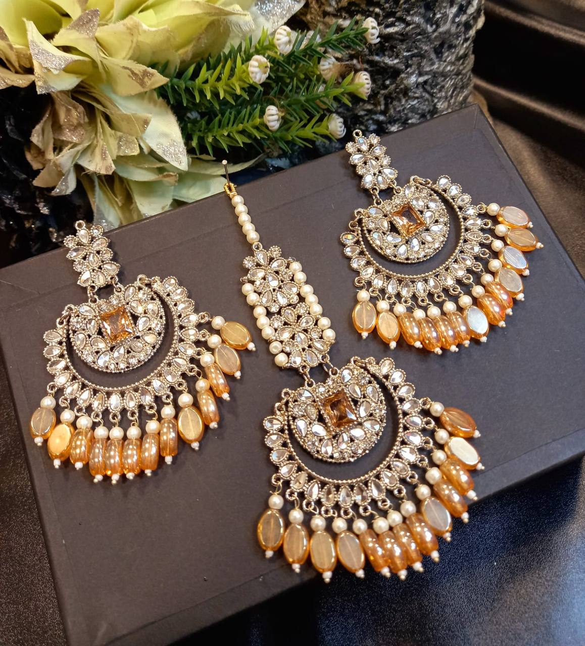 Earrings Bala Tikka Set