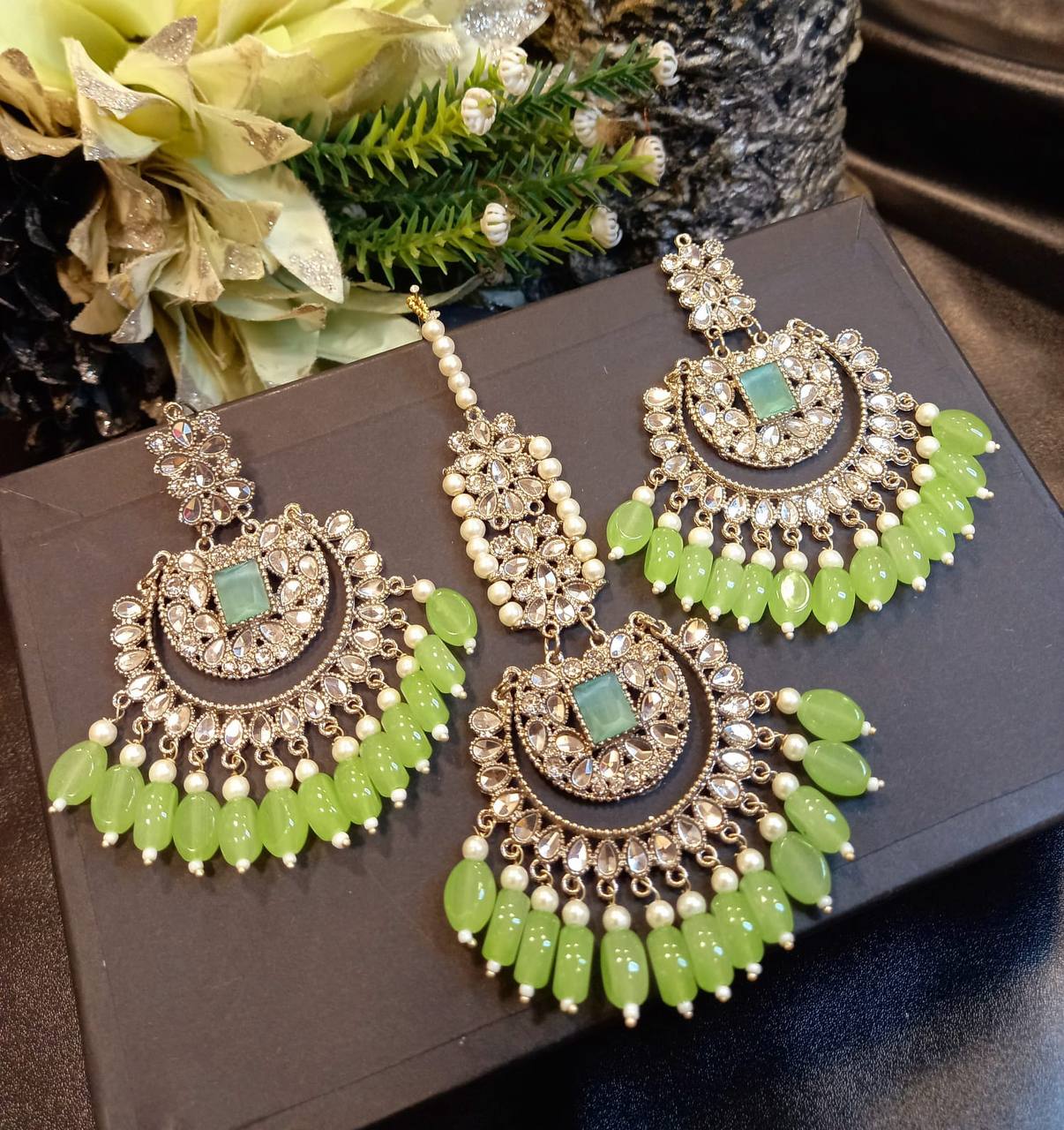 Earrings Bala Tikka Set
