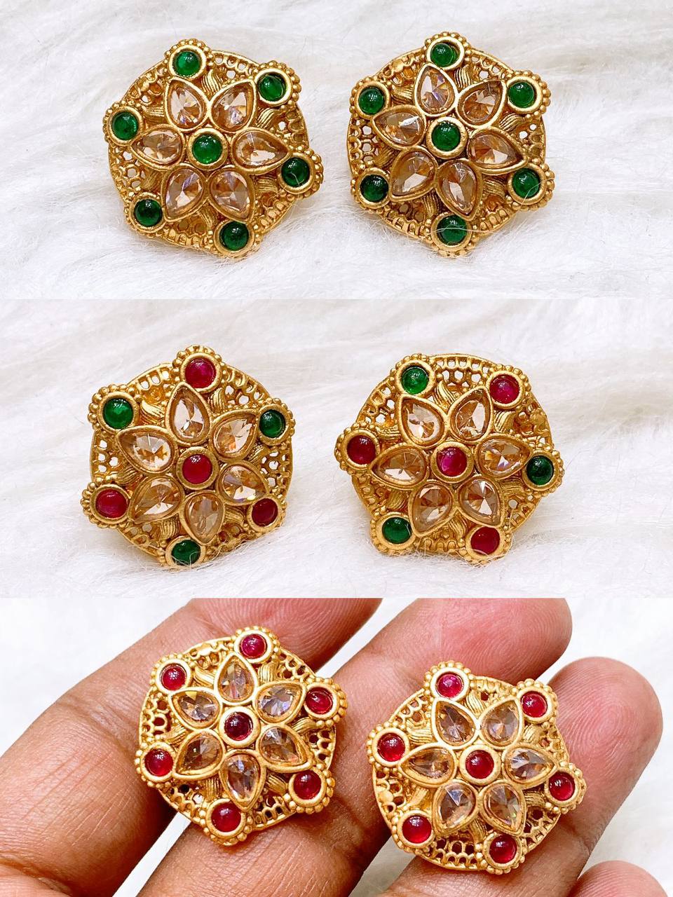 Gold Earrings