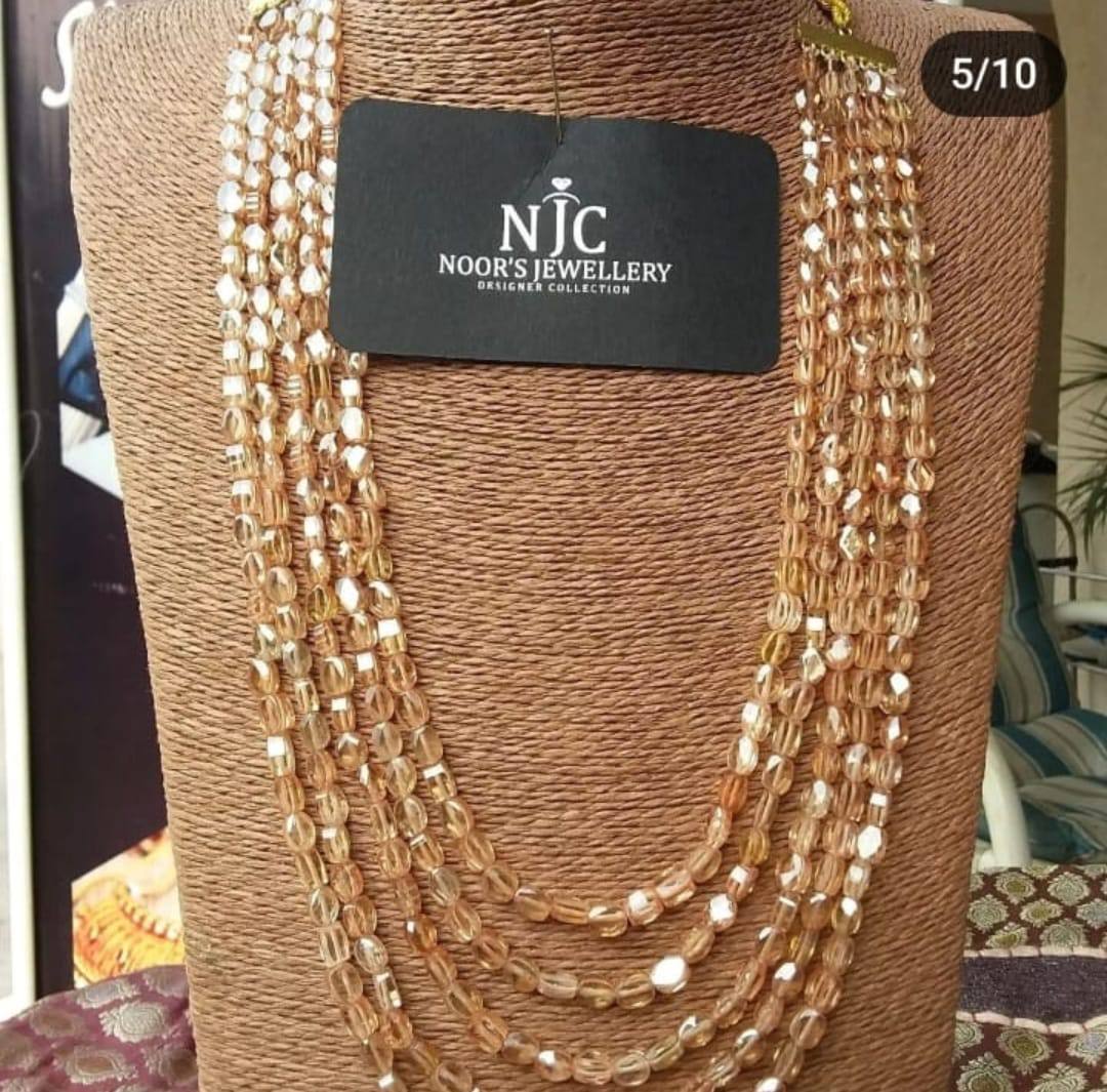 Zircon Strings Semi Precious Stones