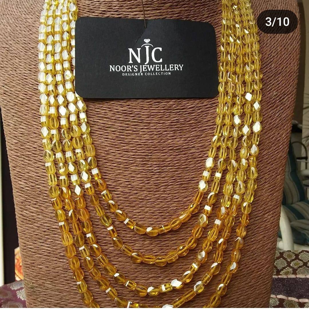 Zircon Strings Semi Precious Stones