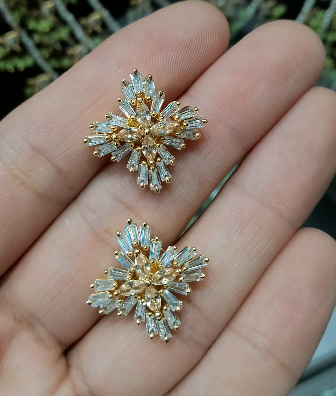 Earrings tops NJC 028