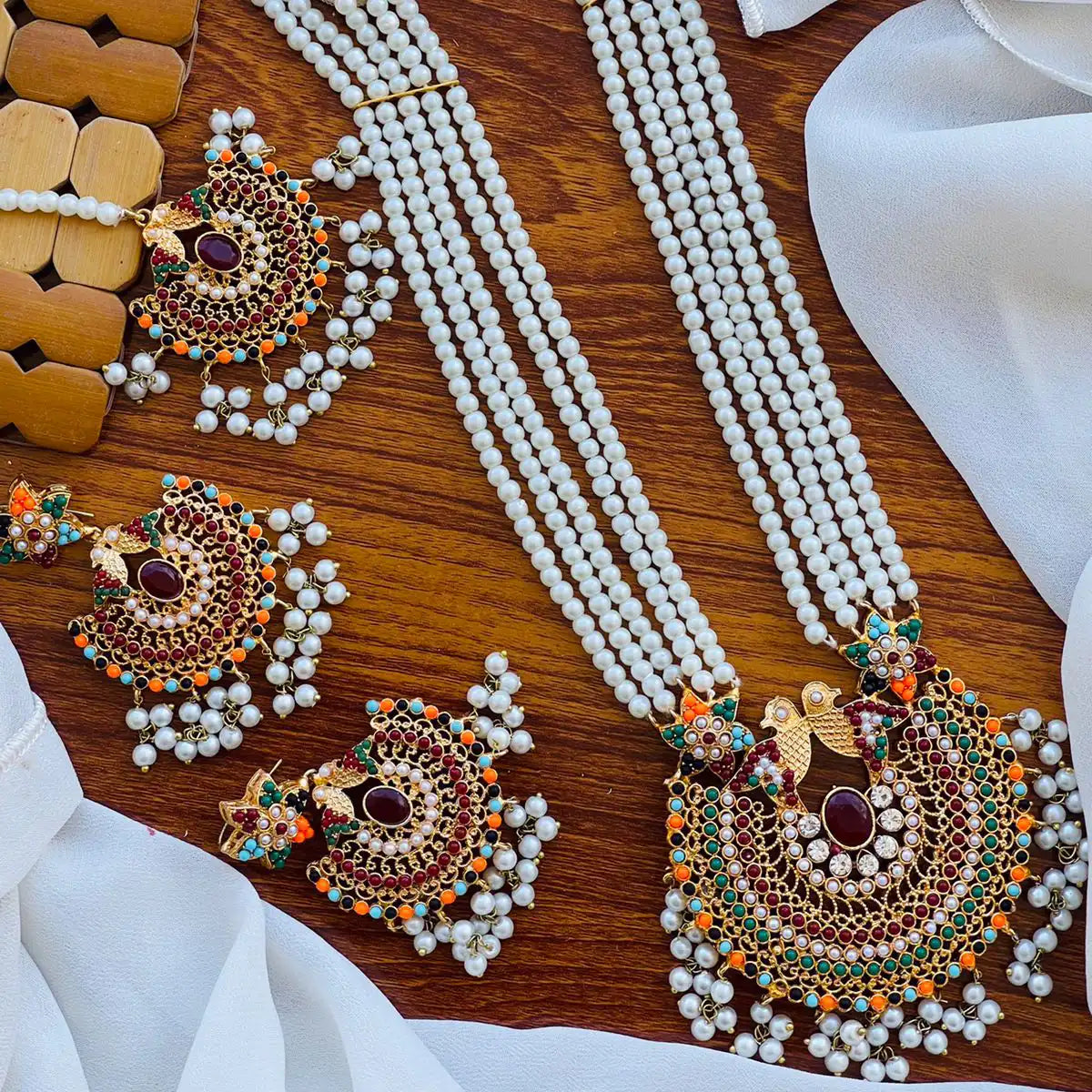 artificial mala set design njc-019 black