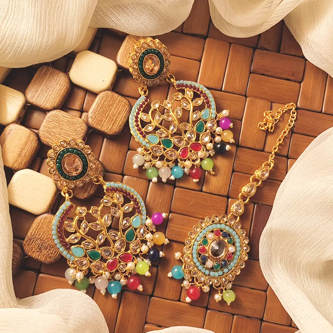 balas earrings online in pakistan NJC-010