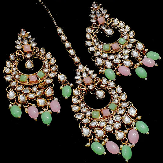balas earrings price in Pakistan njc-005 pink and turquoise