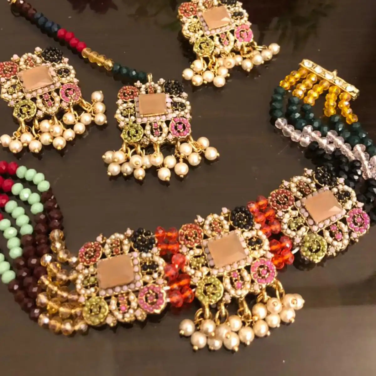 choker necklace set NJC-013 champion
