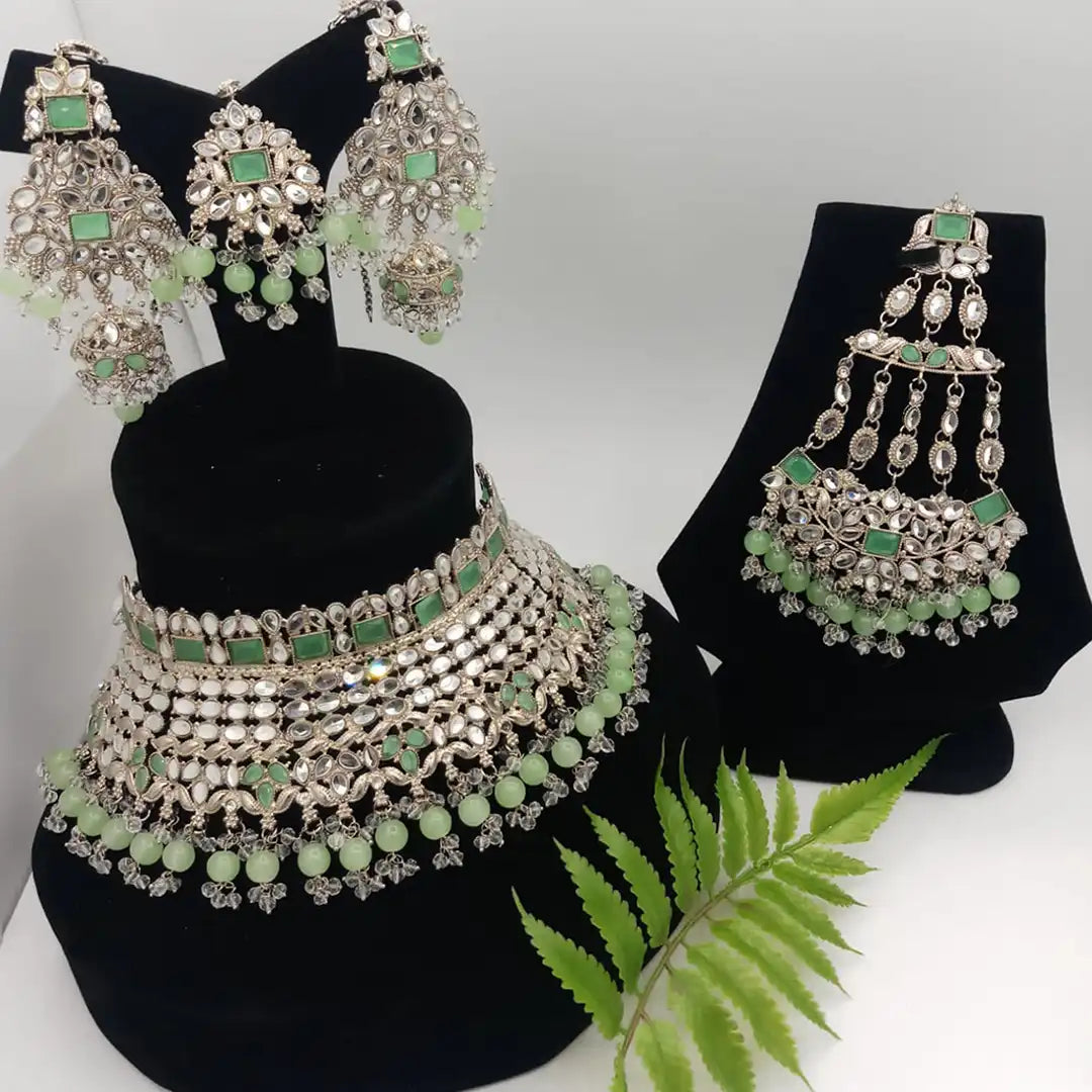 collor set NJC-003 silver green