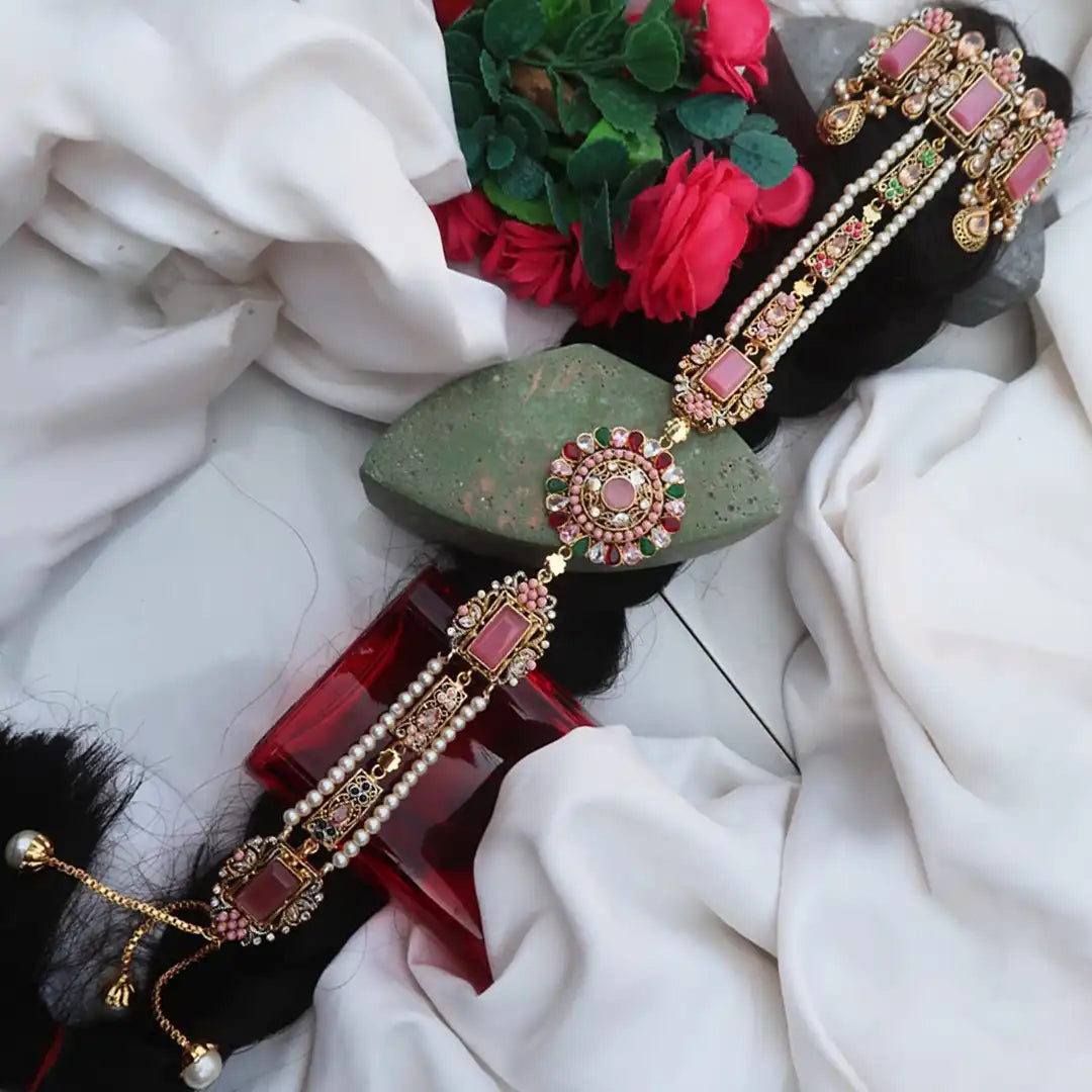 designer braids set in pakistan NJC-002_3green