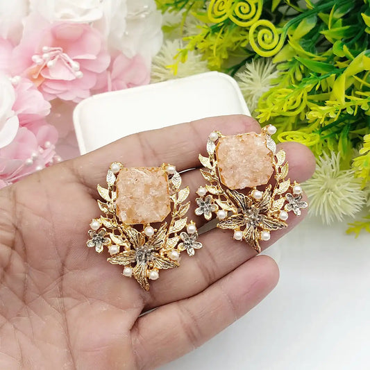 earring crushed stone njc-013 champion