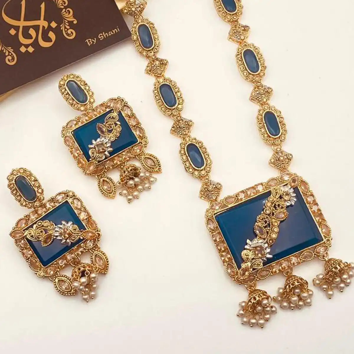 egyptian jewellery njc-012 blue