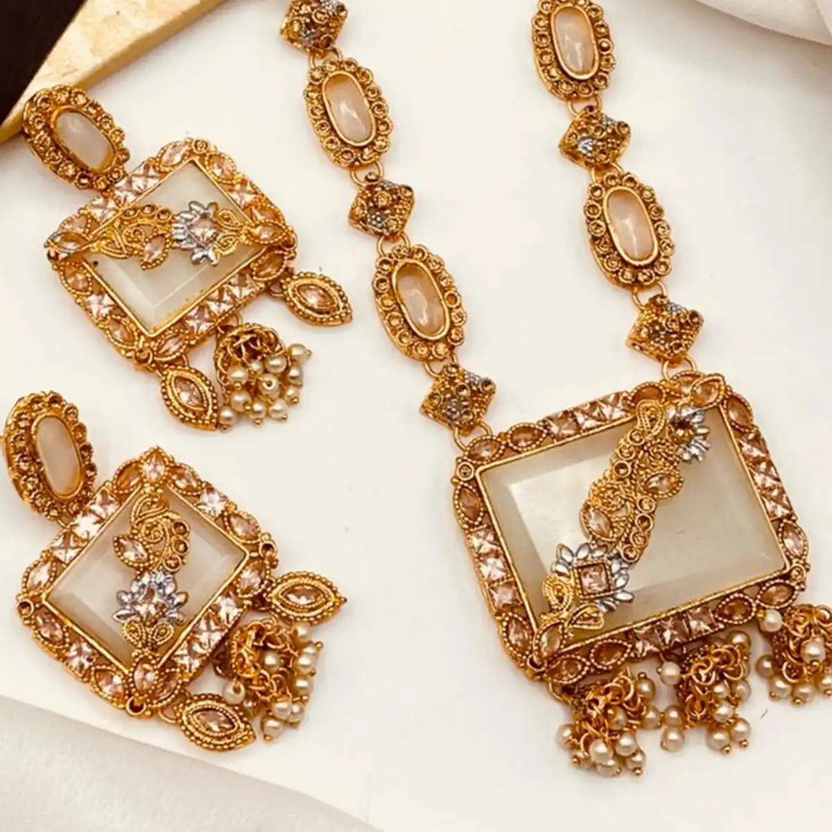 egyptian jewellery njc-012 white