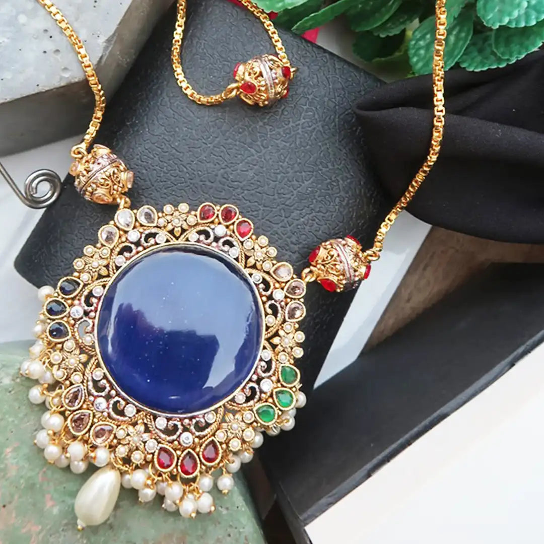 egyptian mala set NJC-006 blue