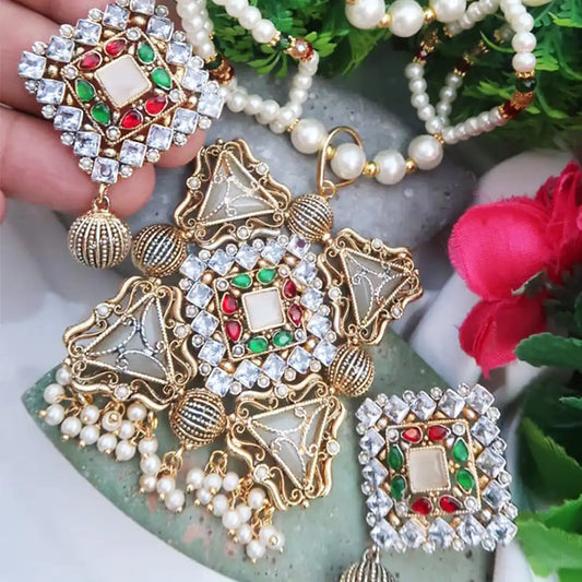 egyptian mala set NJC-007 milky white