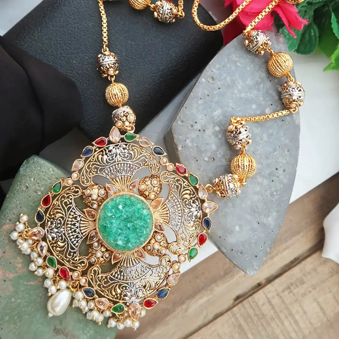 egyptian mala set NJC-008 green