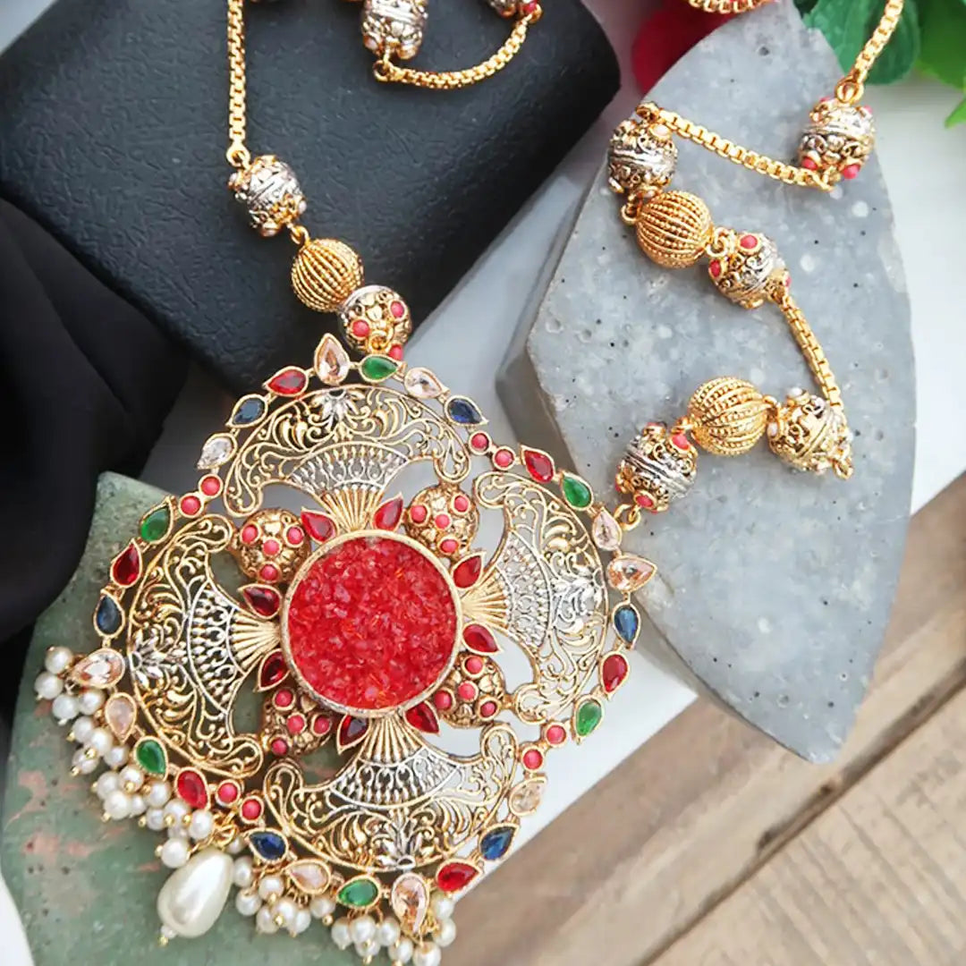 egyptian mala set NJC-008 red