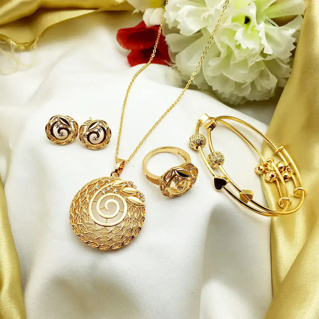 golden chain set price in pakistan NJC-006
