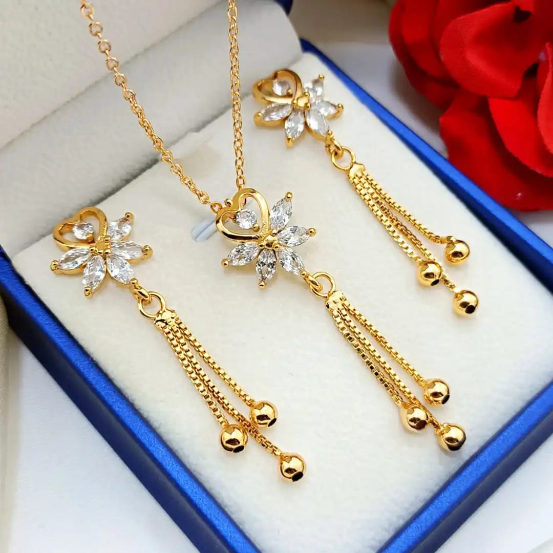 locket set for women price in pakistan NJC-031