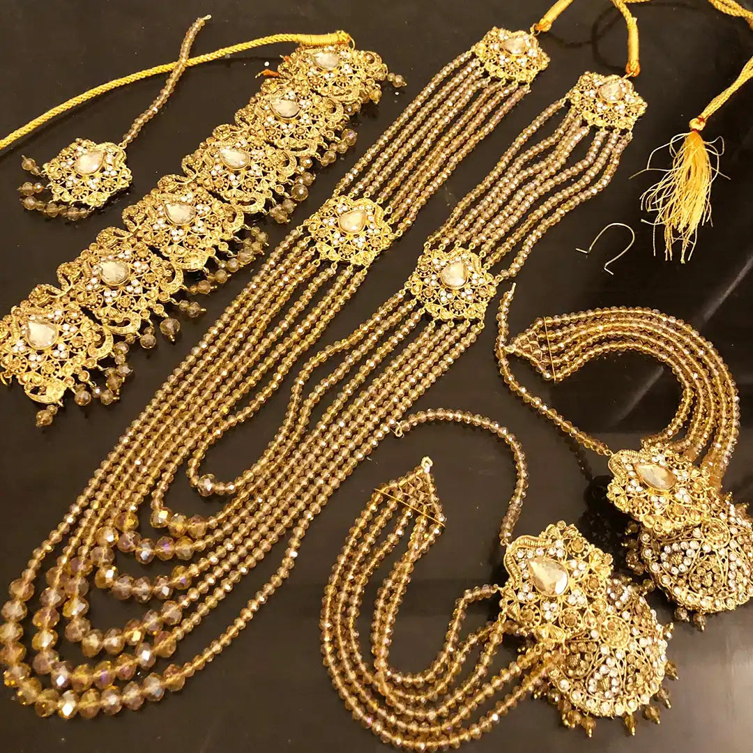 mala choker set price in pakistan NJC-005 champion