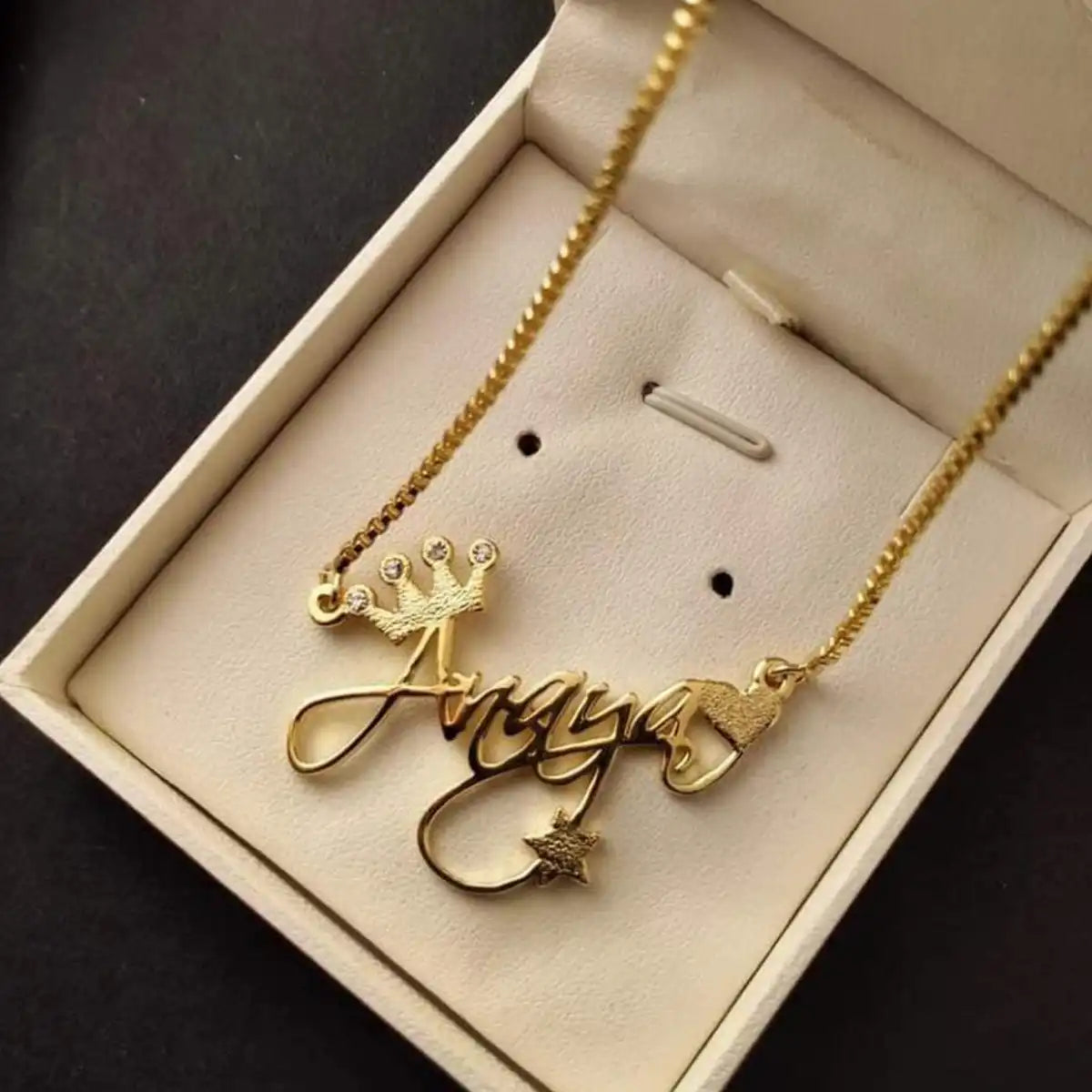 Name locket 2025 gold design