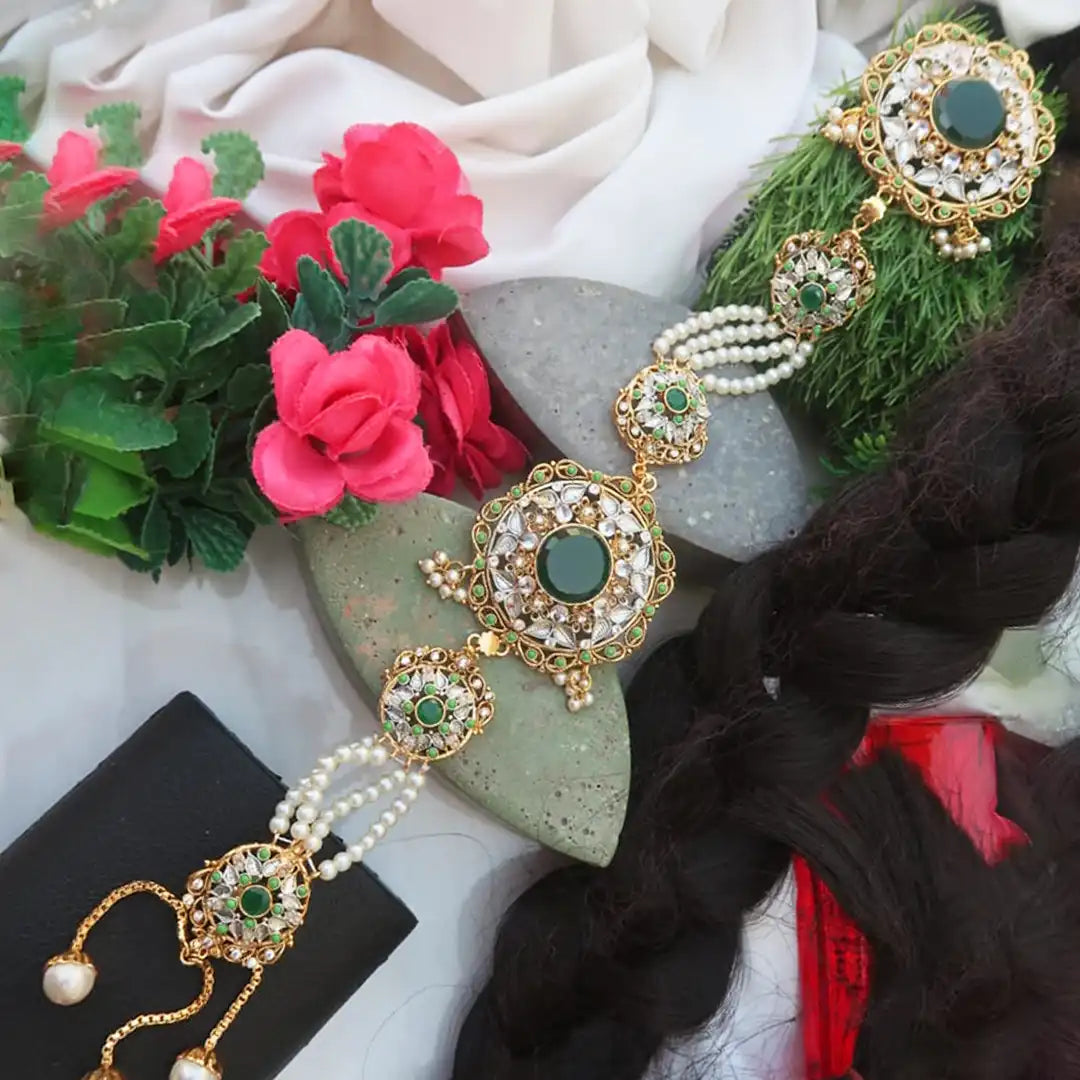 paranda online shopping pakistan NJC-003 green