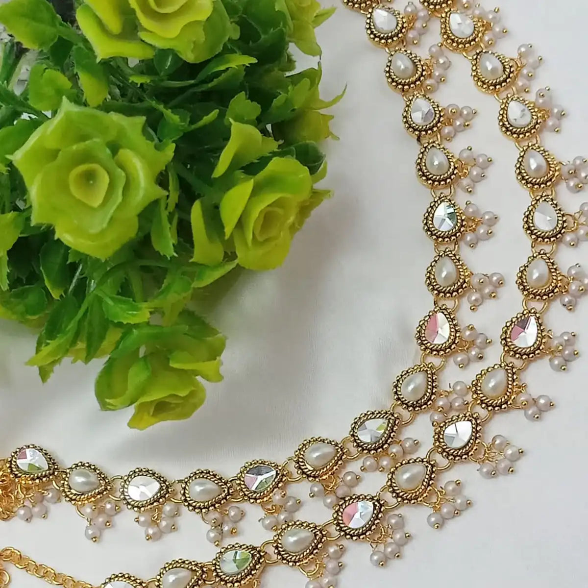 pazeb designs in pakistan njc-001 milky white