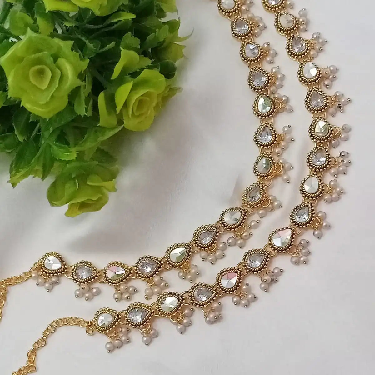 pazeb designs in pakistan njc-001 white