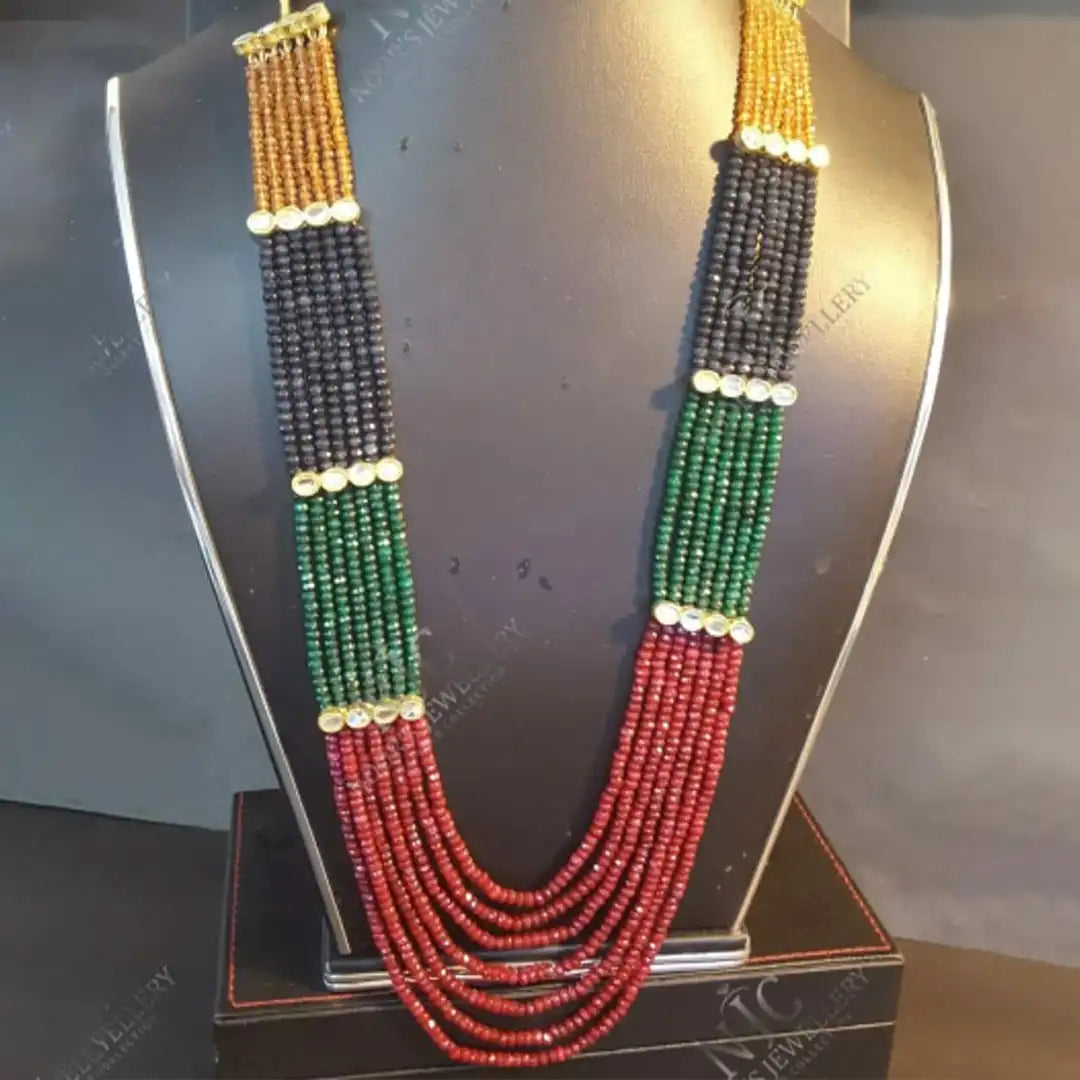 semi precious stone jewellery NJC-002