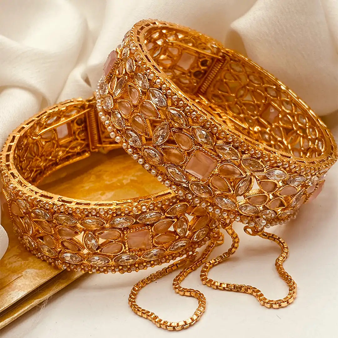 stone studed bangles price in pakistan NJC-010 champion