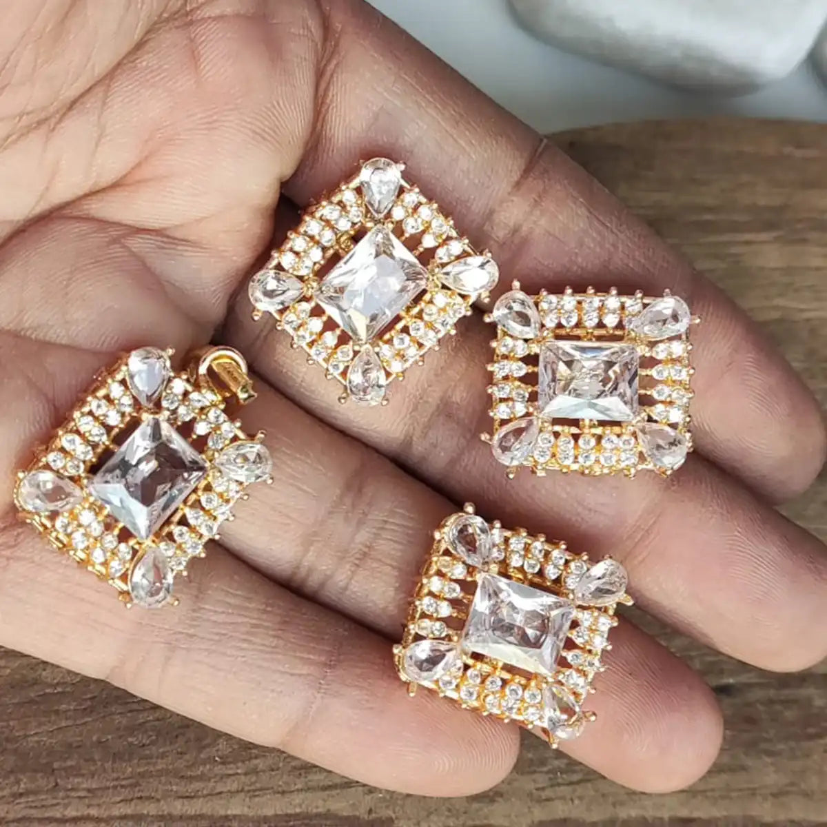 tops jewellery design in pakistan njc-002 white