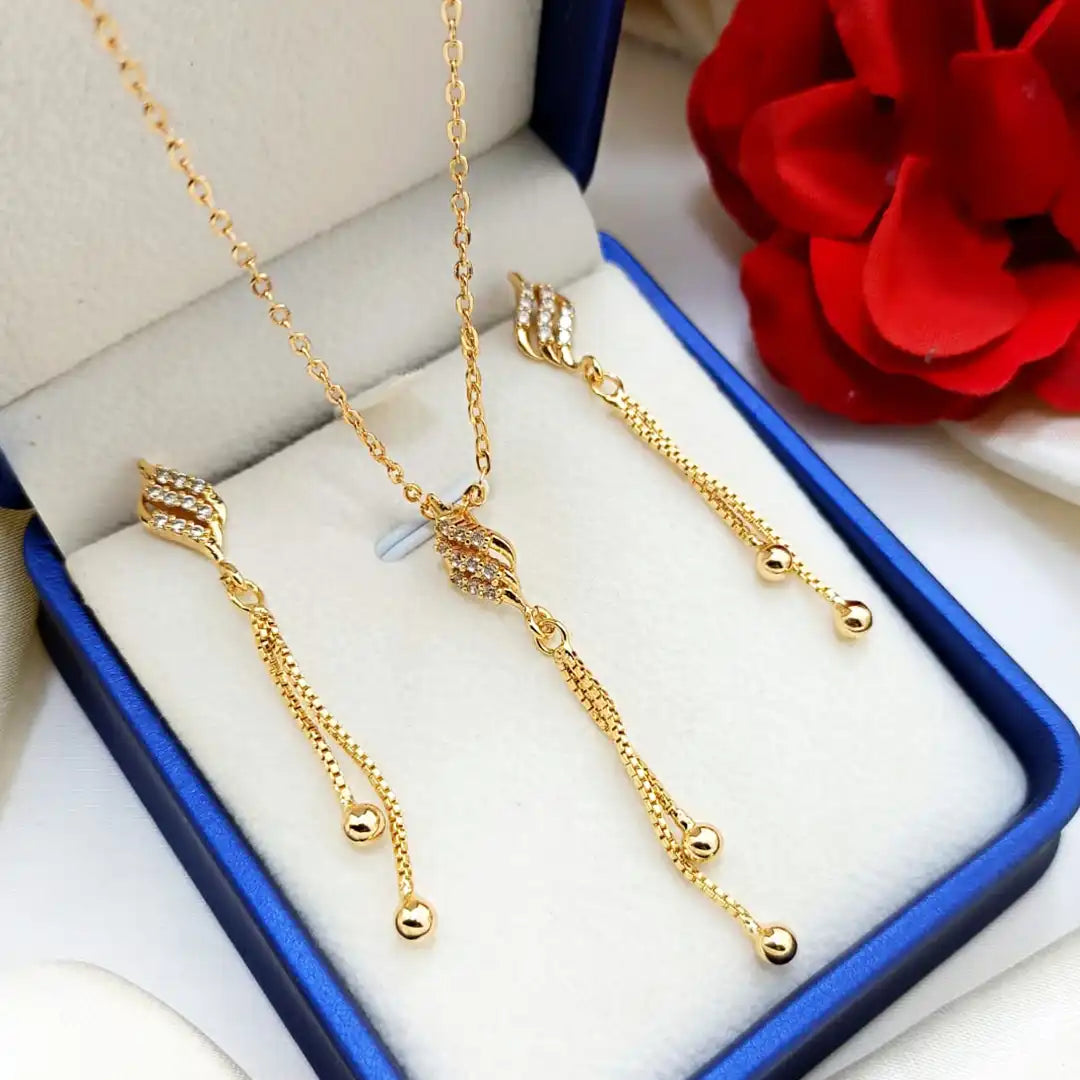 women locket set price in pakistan NJC-023
