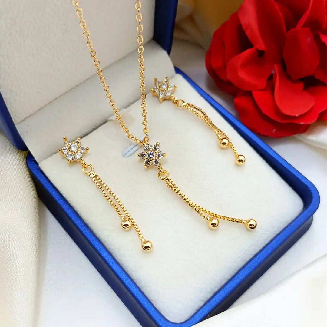 women locket set price in pakistan NJC-025