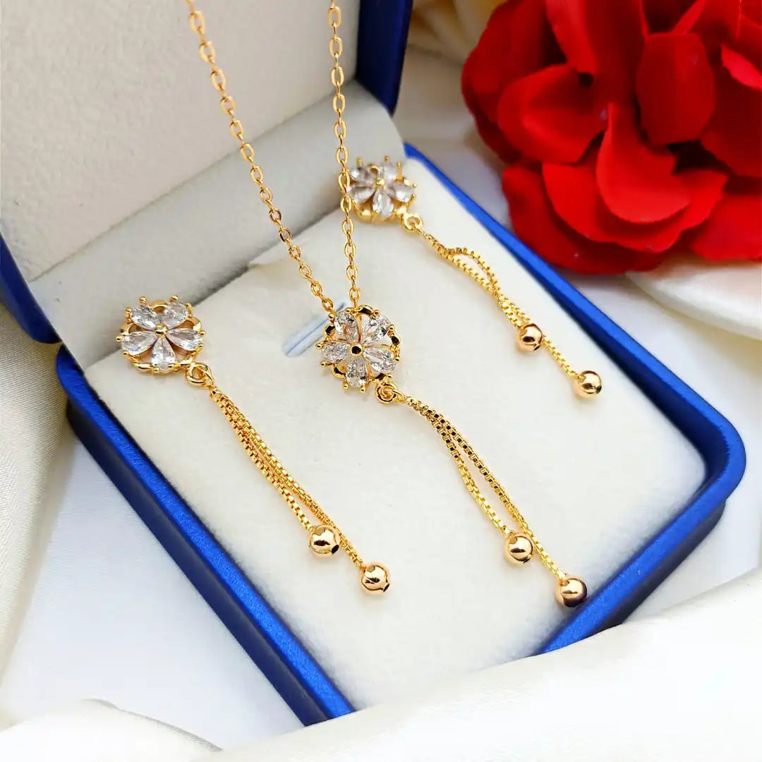 women locket set price in pakistan NJC-027