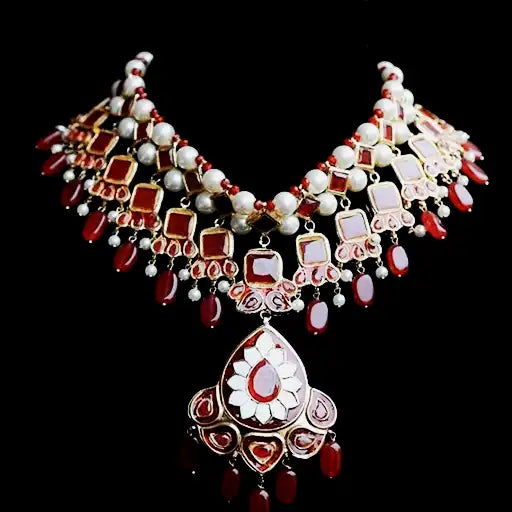 kundan bridal jewellery in pakistan