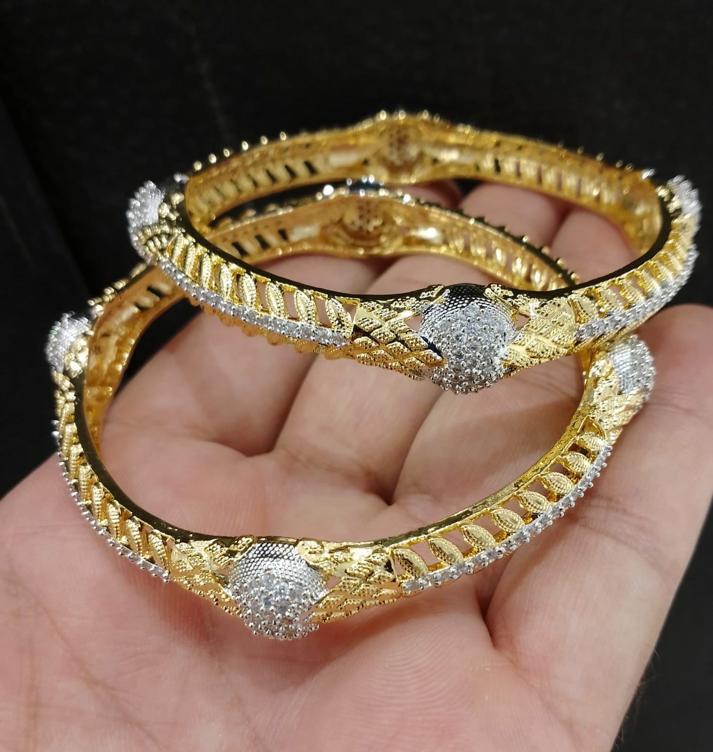 American diamond bangles