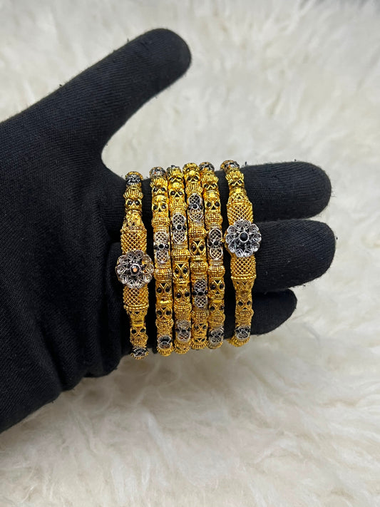 Fine Quality Real Stones Bangles
