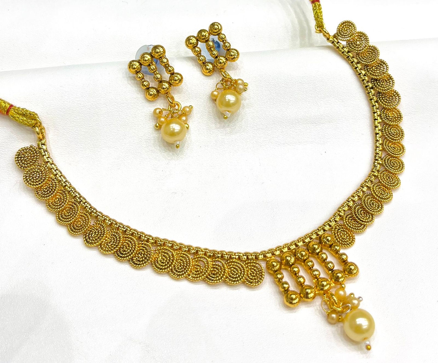 Indian madrasi necklace set