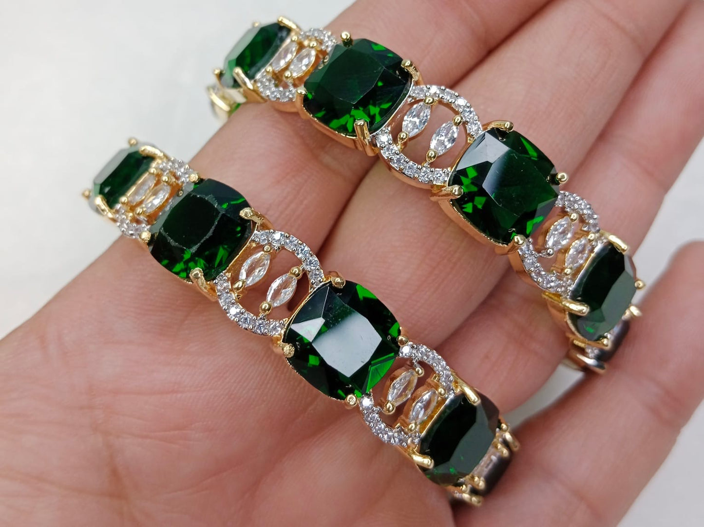 American diamond bangles