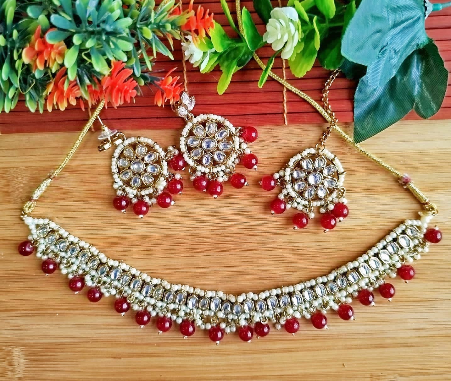 Indian Kundan set