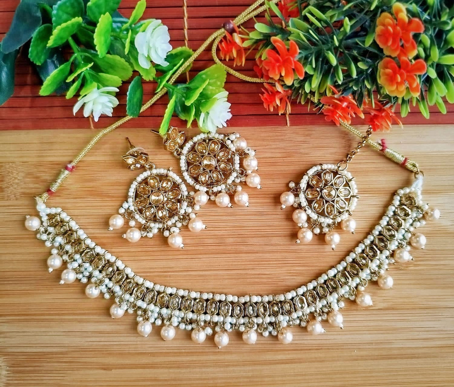 Indian Kundan set