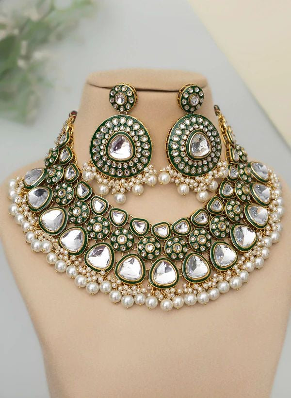 Handmade dabbiii Kundan set