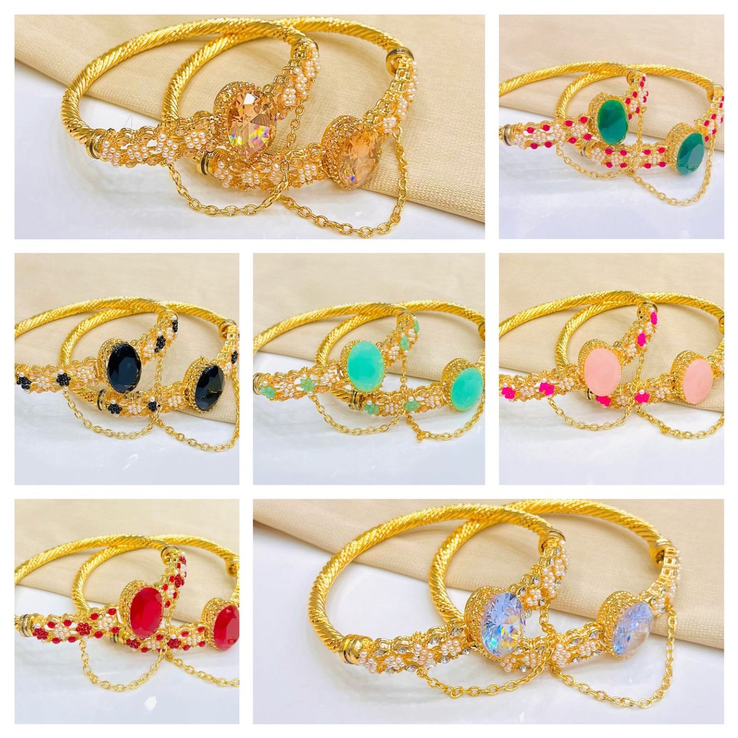 Adjustable bangles