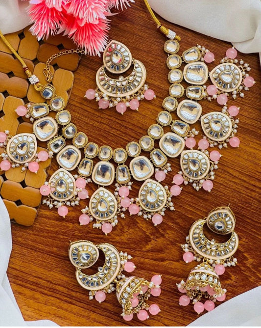 Kundan necklace set