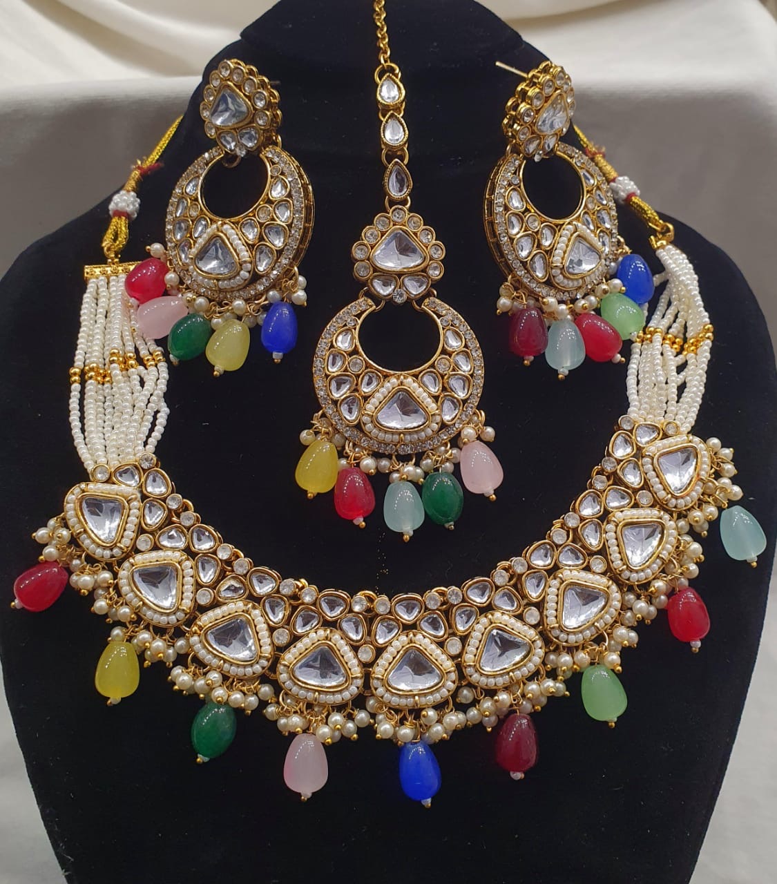 Kundan bridal set