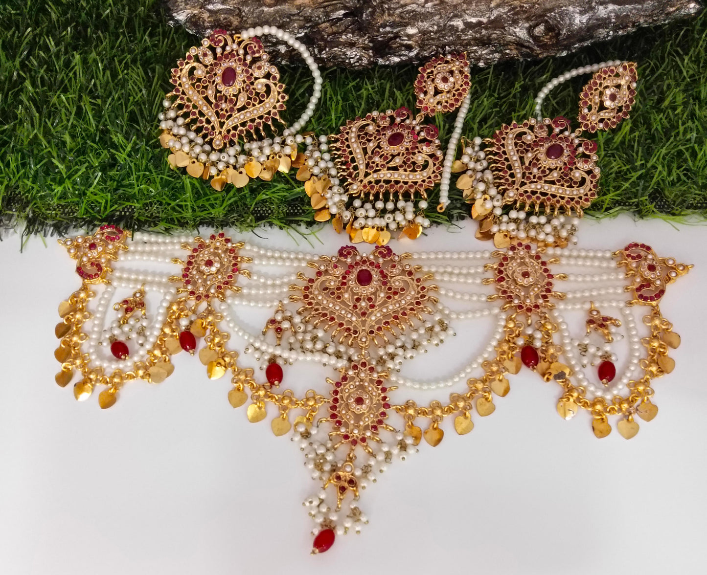 *Hyderabadi Flexible choker set*