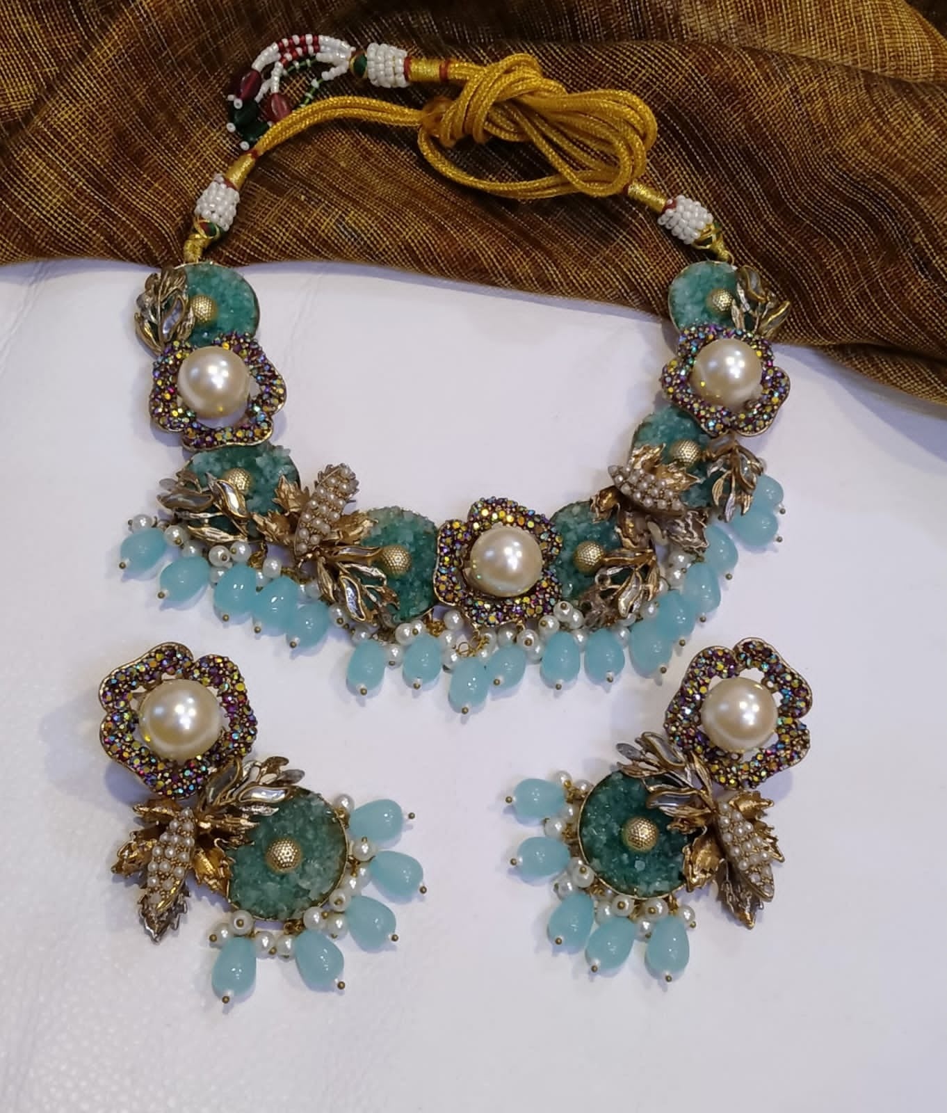 Handmade Turkish necklace sets