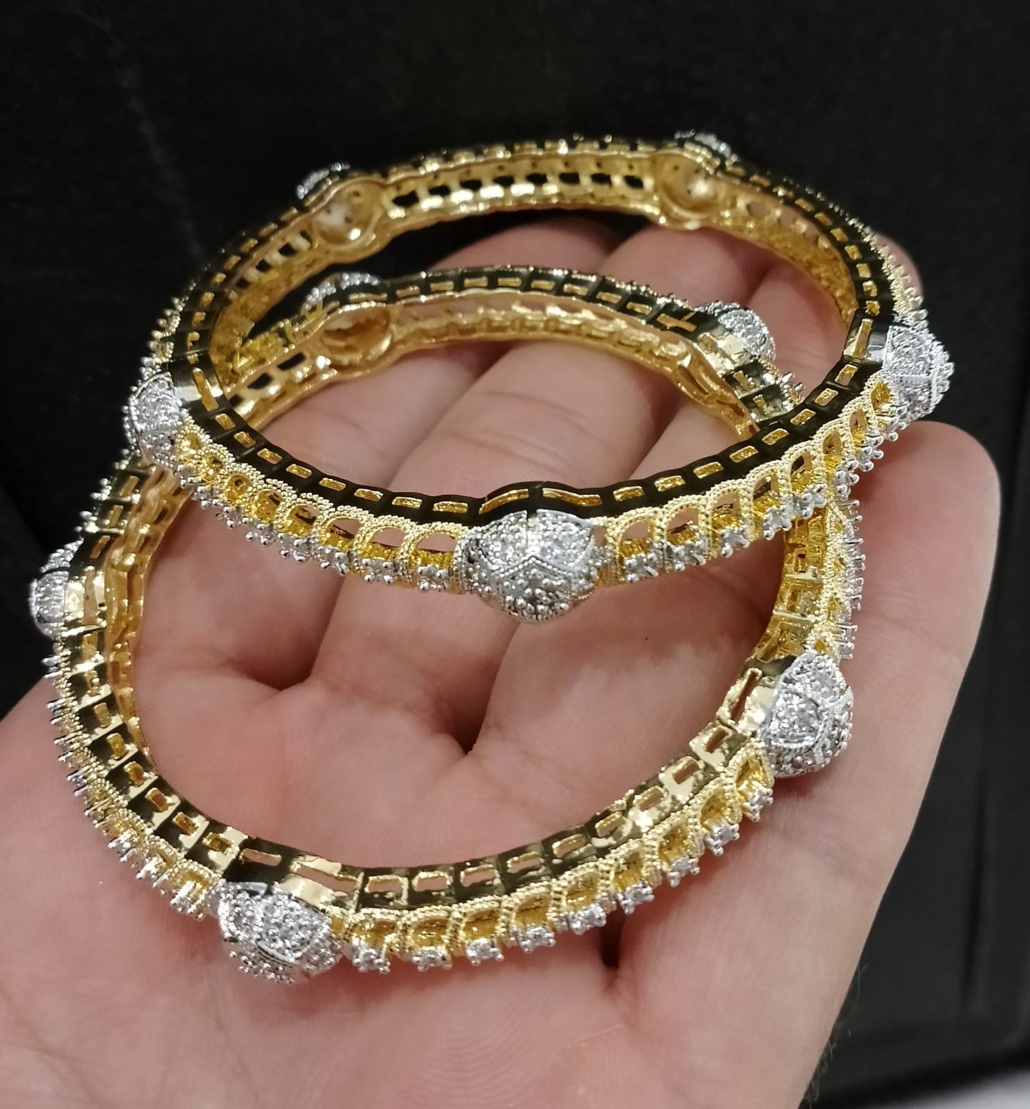 American diamond bangles