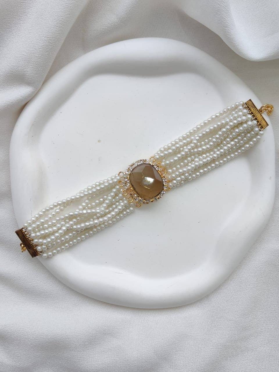 *Pearl Doublet Bracelet*