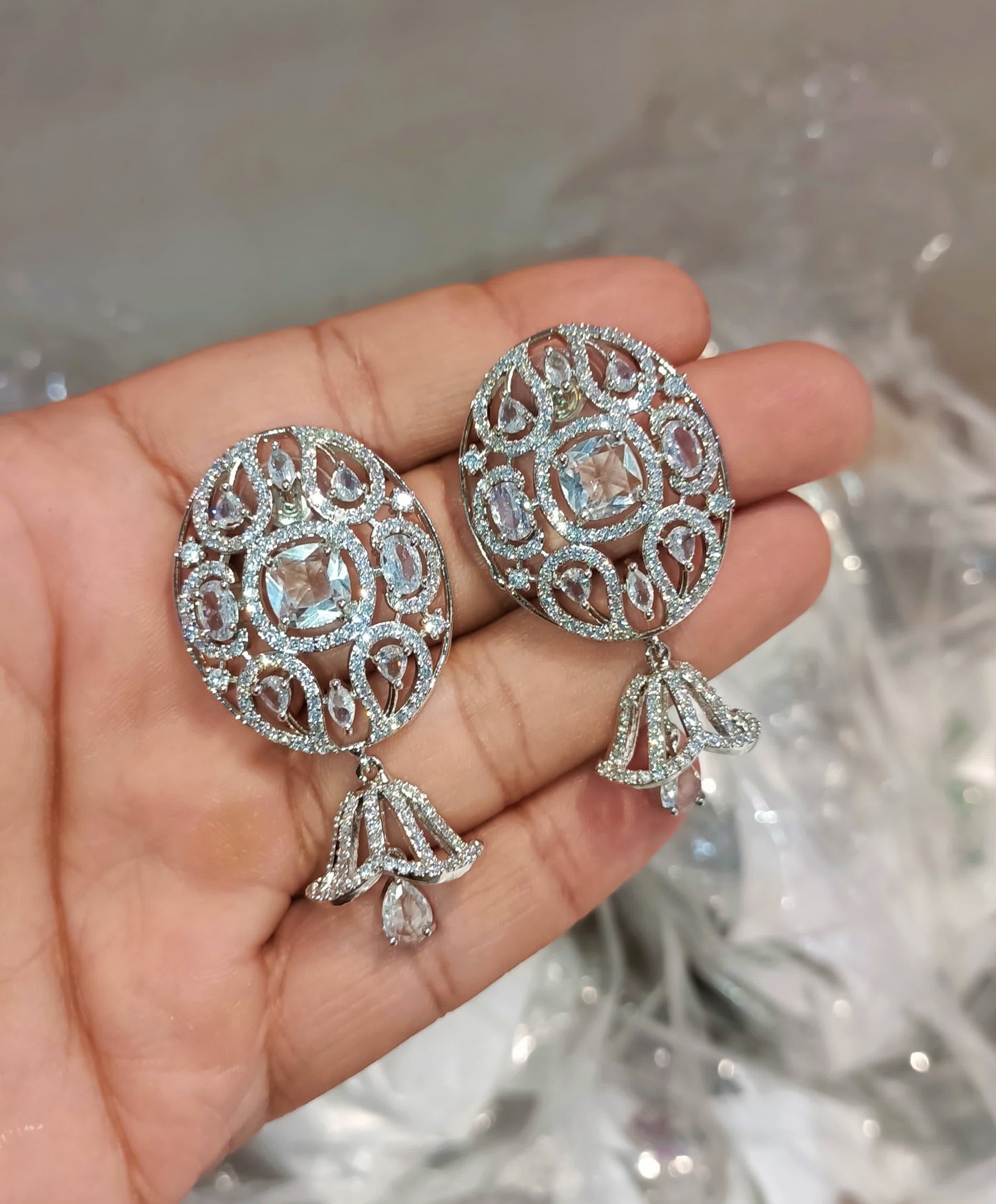 American Diamond Earrings